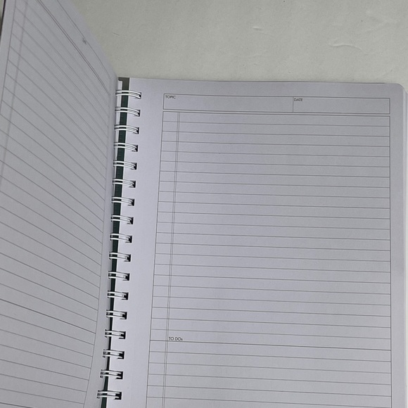 Carolina Pad College Ruled Notebook mint green 7x9 - Picture 6 of 6